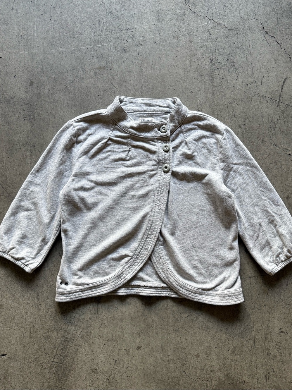 Converse One Star Y2K Wrap Cardigan 100% Cotton Size M